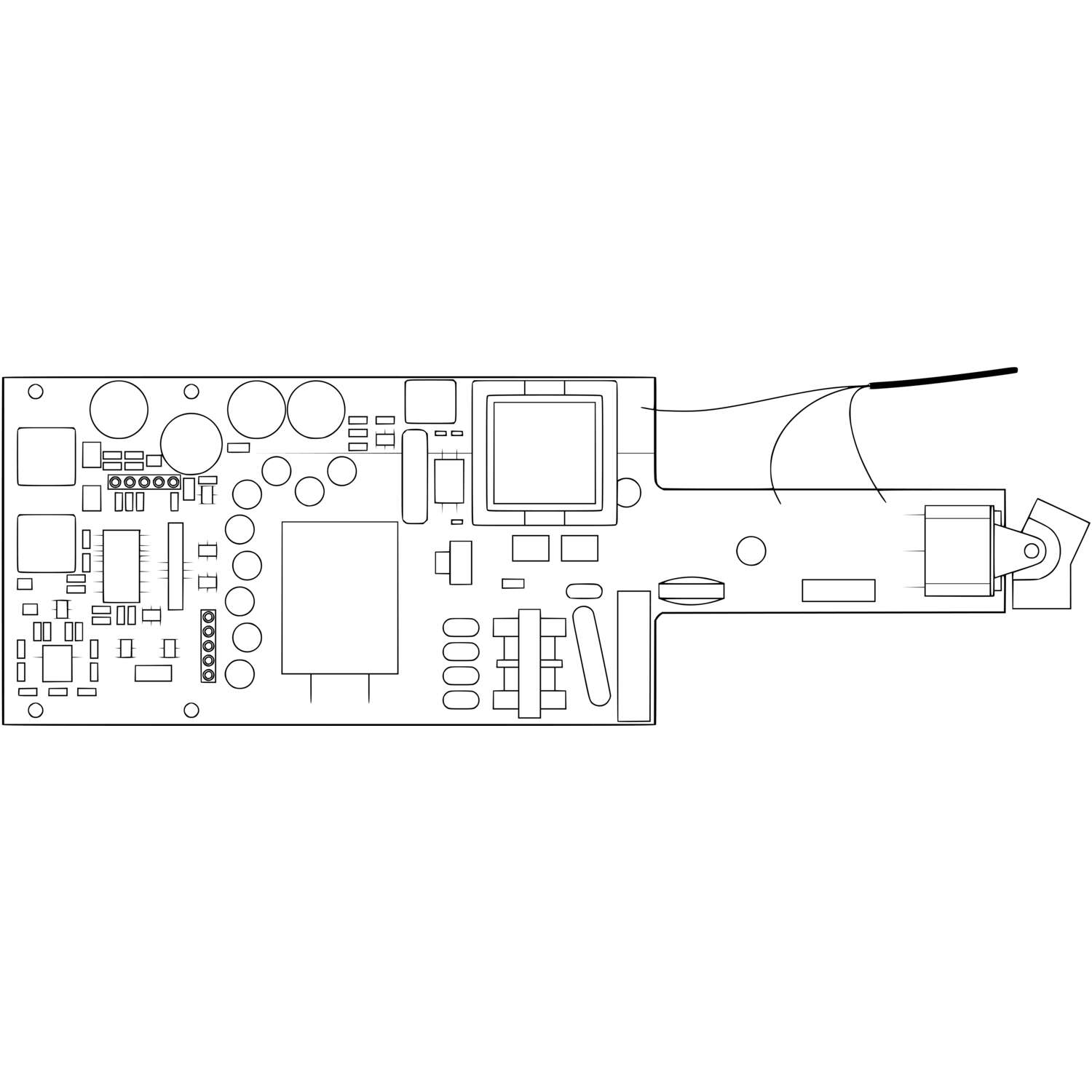 Power supply compl. w. Cable set (LED)