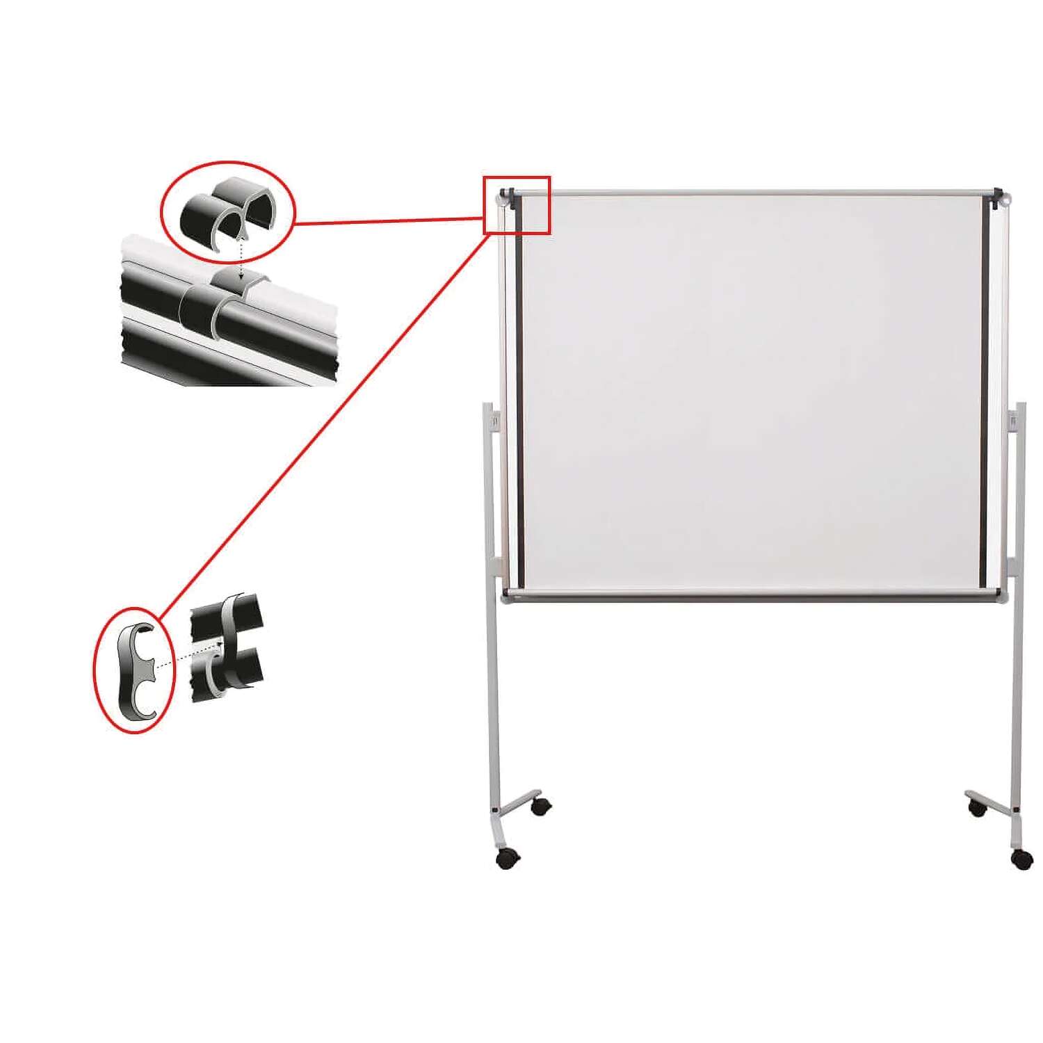 Holder for projection screen