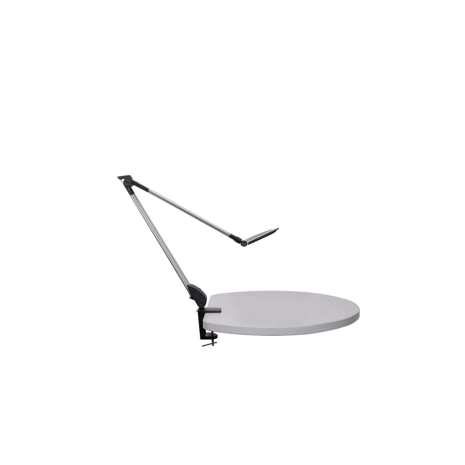 Luminaire de bureau LED MAULoptimus col. vario régl. pince