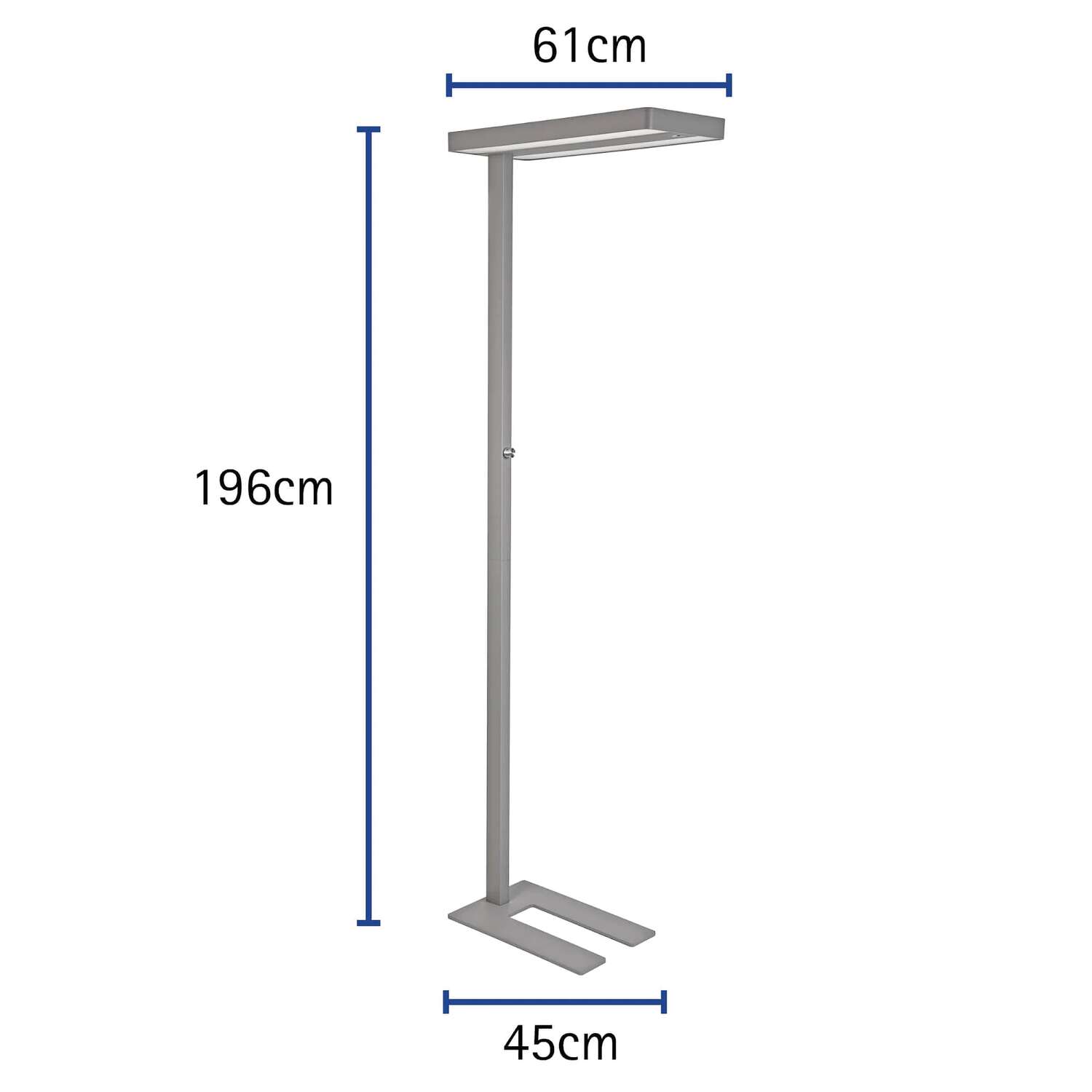 Lampadaire LED MAULjuvis, régl., capteur mouvem./lum.