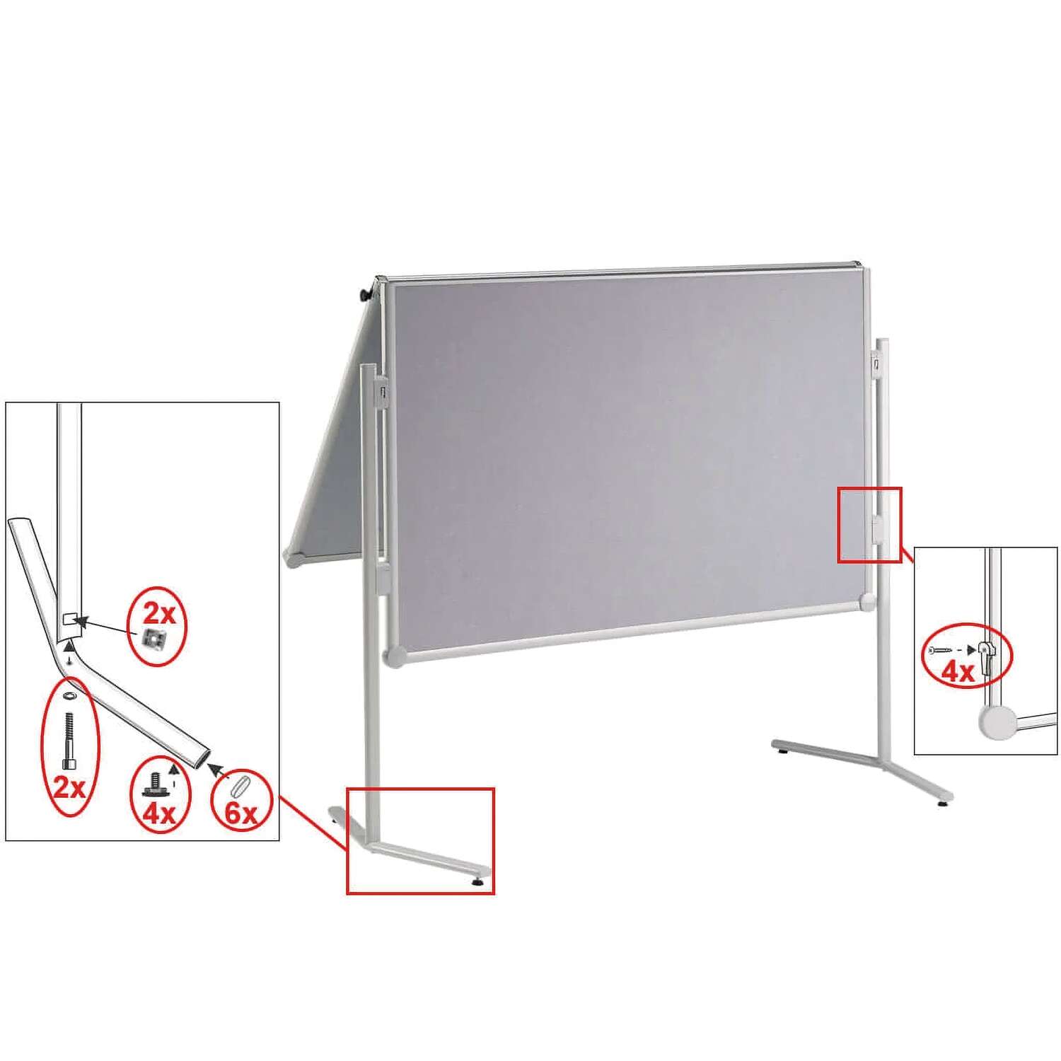 Mounting bag for moderation boards MAULpro, foldable