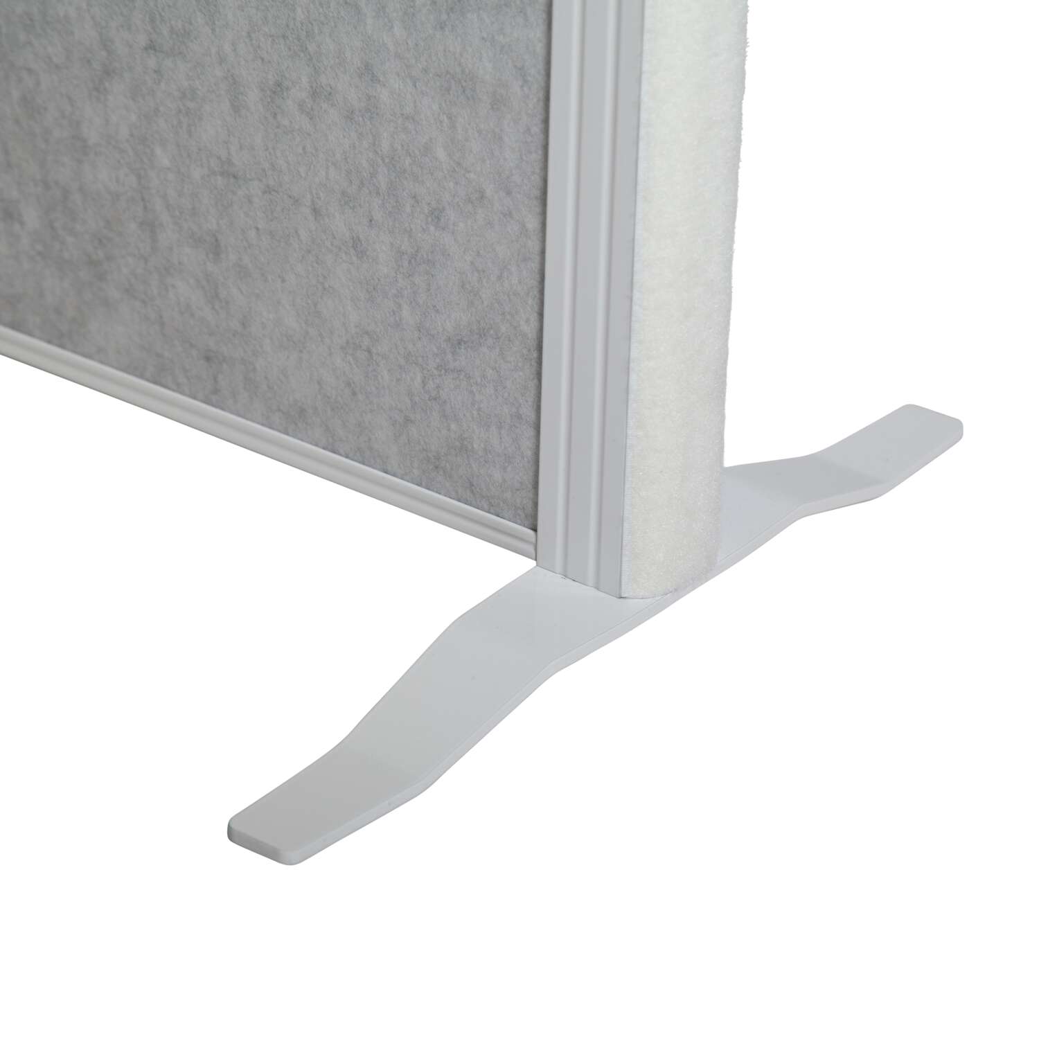 Partition wall MAULconnecto 2x light grey 1x whiteboard