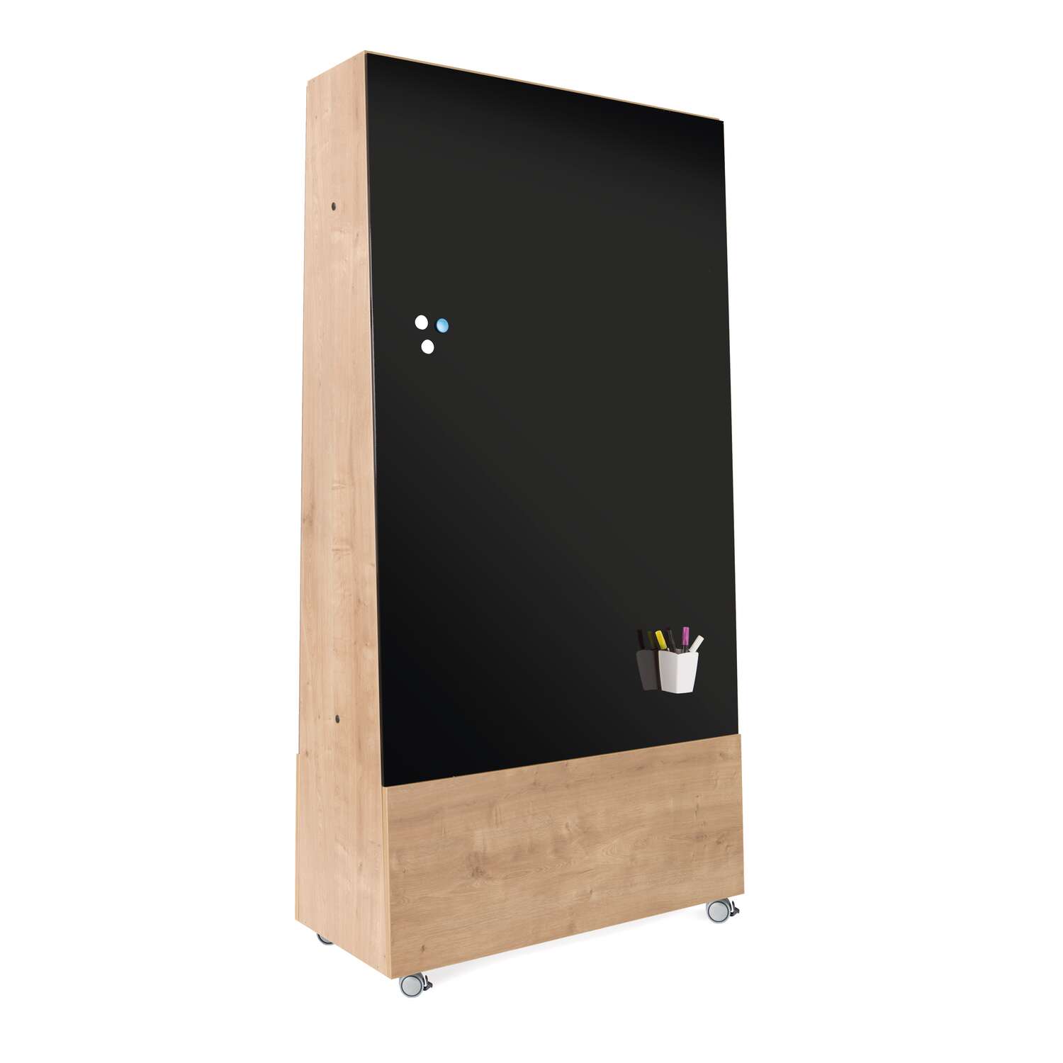 Rocada Whiteboard-Halterung NATURAL 40 x 198 x 100 cm eiche