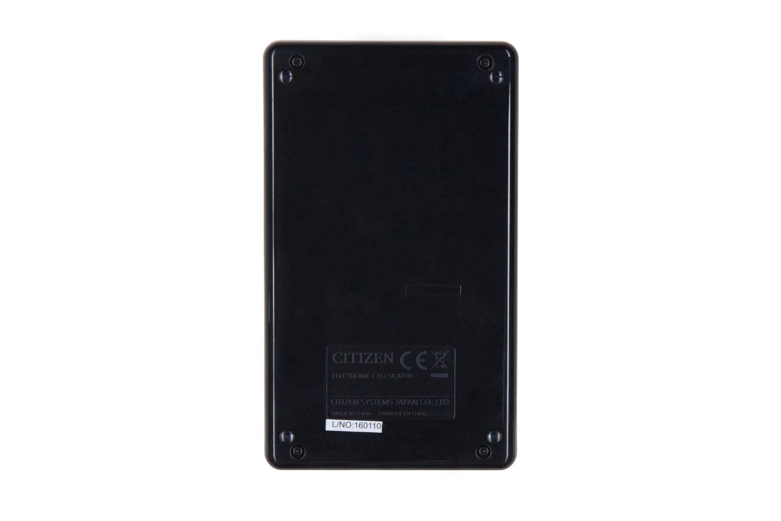 Taschenrechner ECC-110 Eco pocket, schwarz