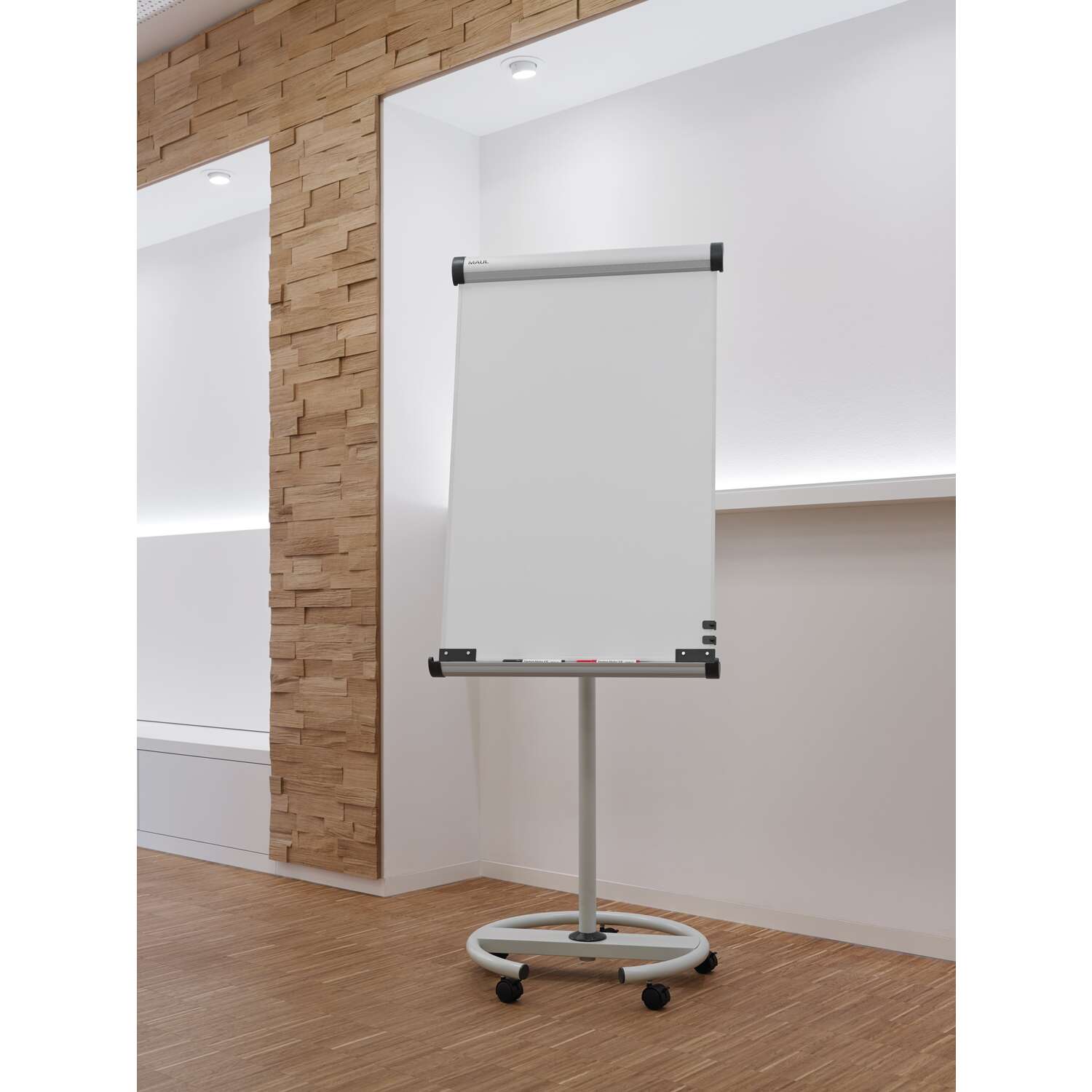 Flipchart MAULsolid, Rundfuß flip2use