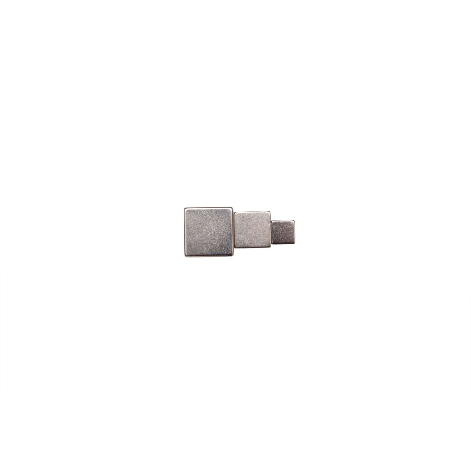 Neodymium cube magnet, 10 mm, 3,8 kg, 4 pcs.