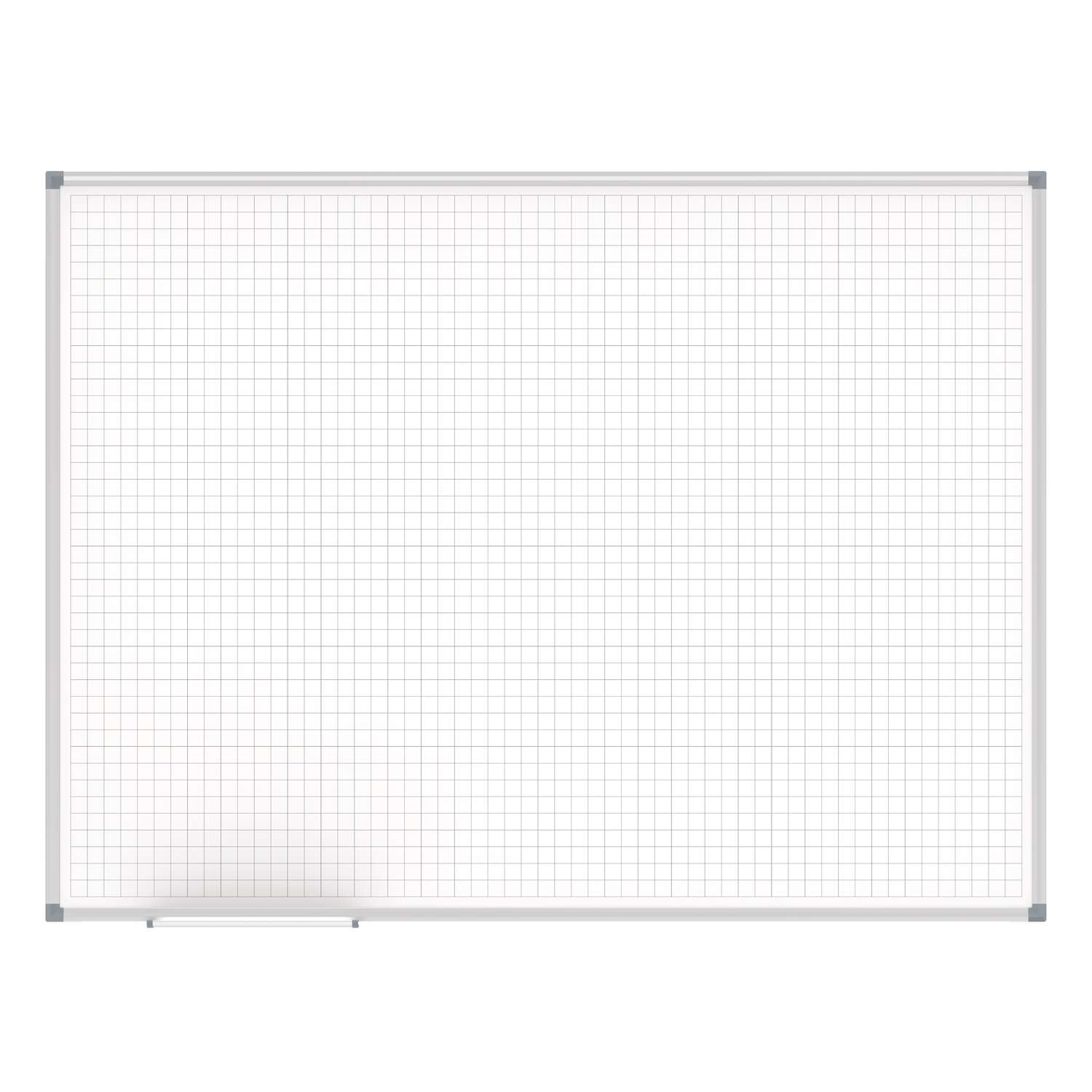 Whiteboard MAULstandard, grid 20x20 mm, 90x120 cm