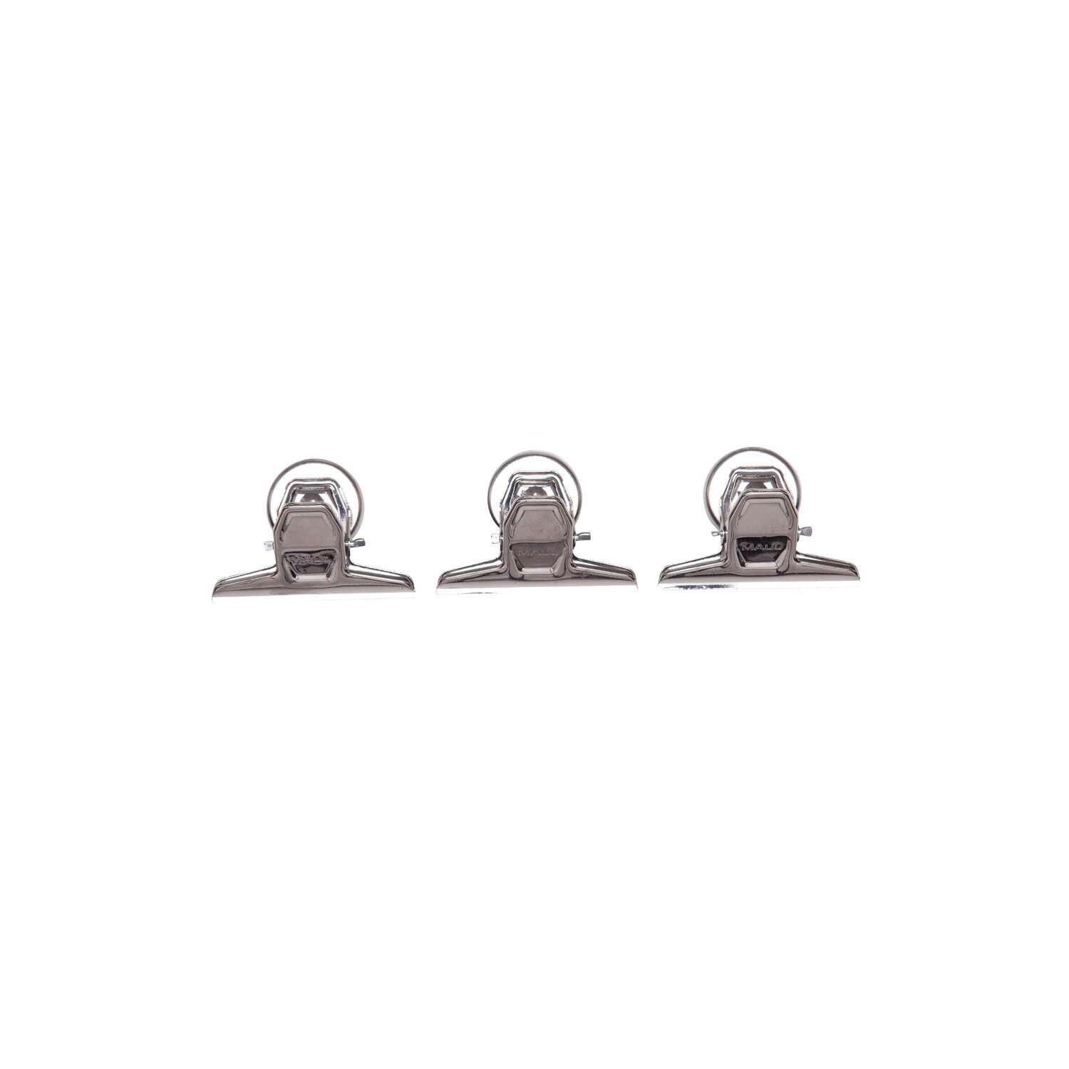 Paper clip MAULpro with magnet, width 75 mm, 3 pcs