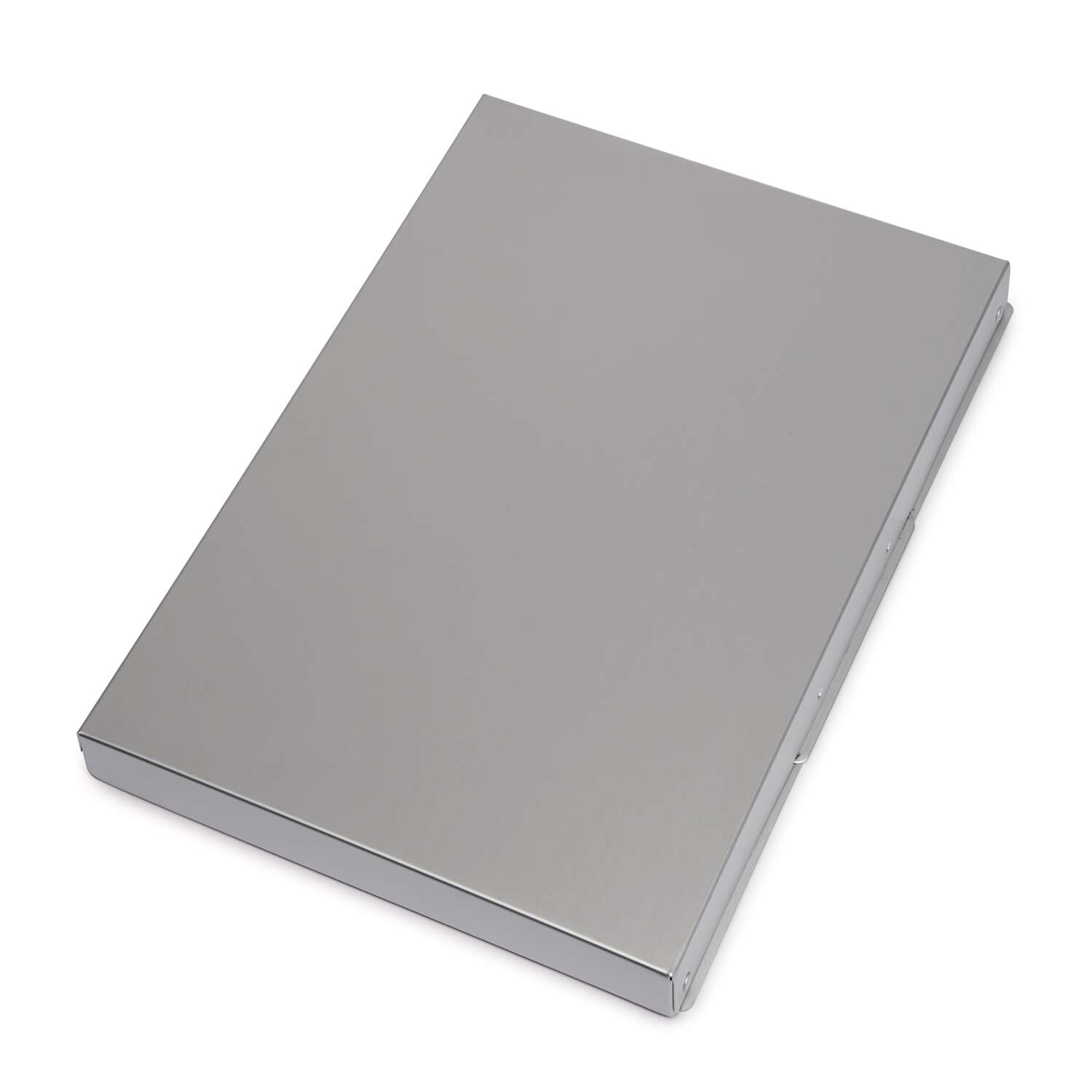 A4 aluminium clipboard MAULassist with storage box