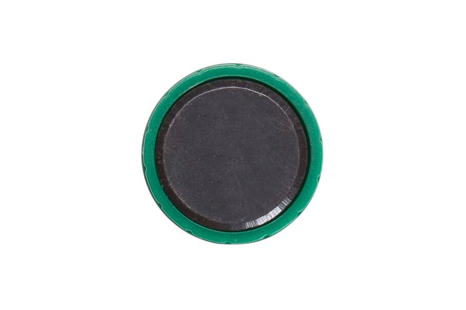 Magnet MAULsolid Ø 24 mm, 0,6 kg Haftkraft, 10 St./Ktn., grün