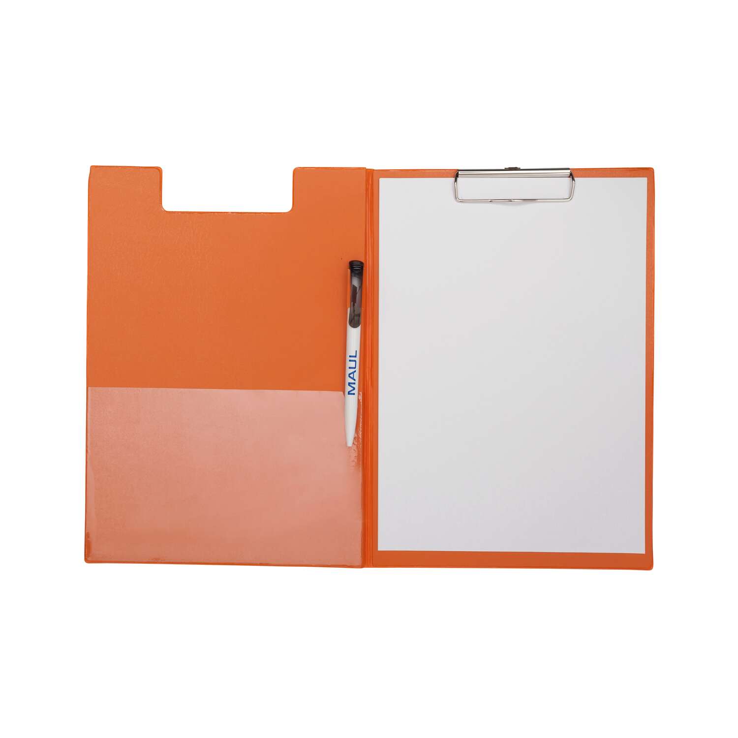 A4 clipboard folder with plastic coating