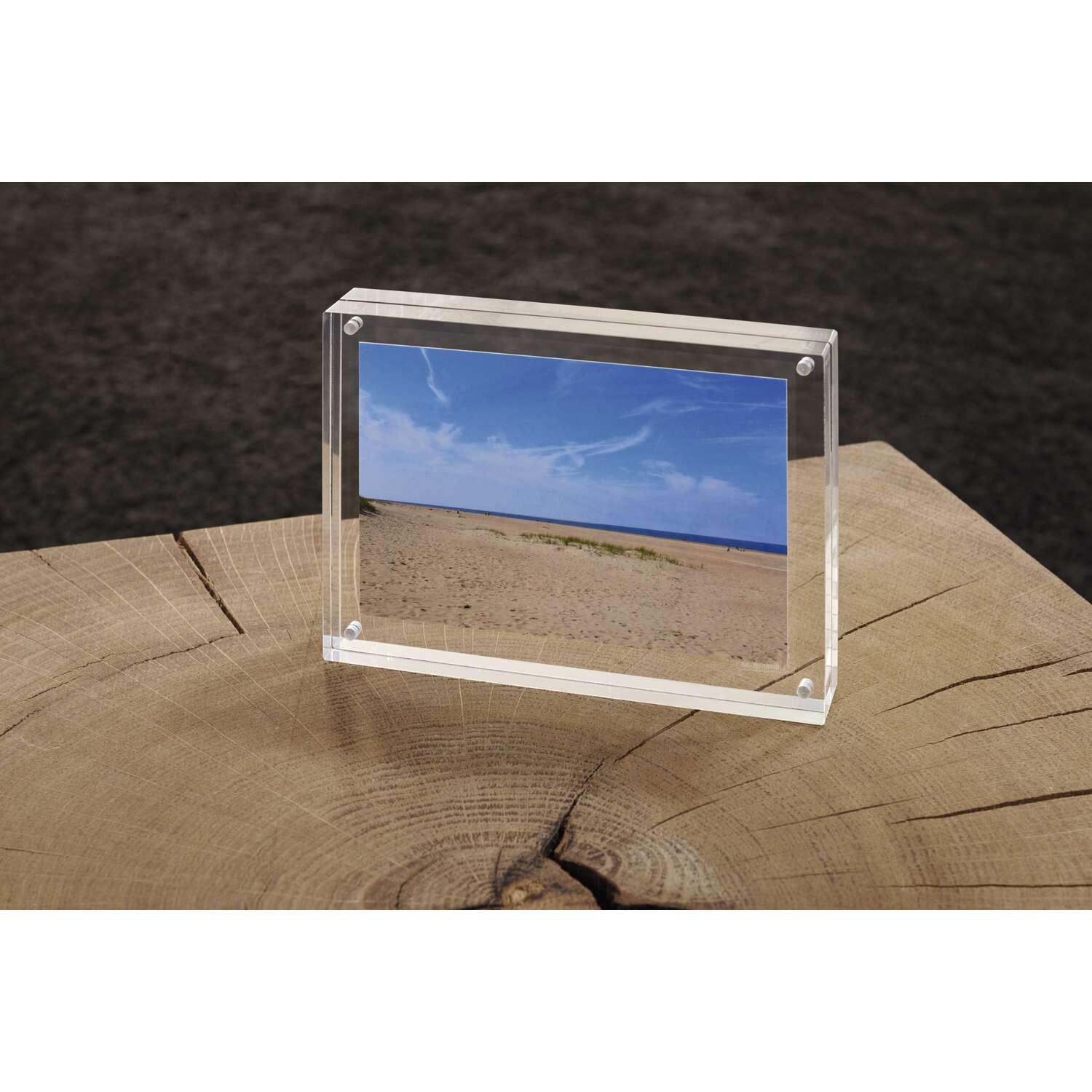 Acrylic photo frame MAULstyle, 15 x 11,5 x 2,4 cm