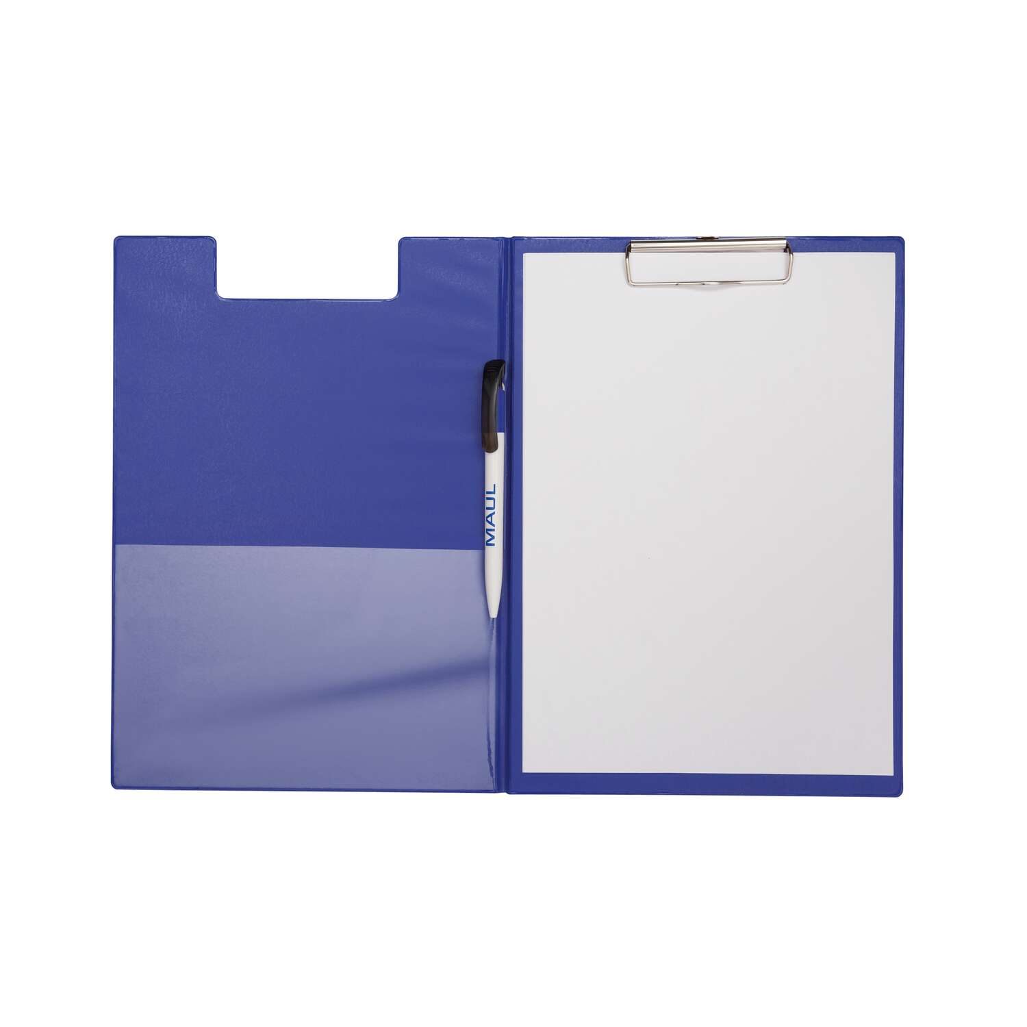 A4 clipboard folder with plastic coating