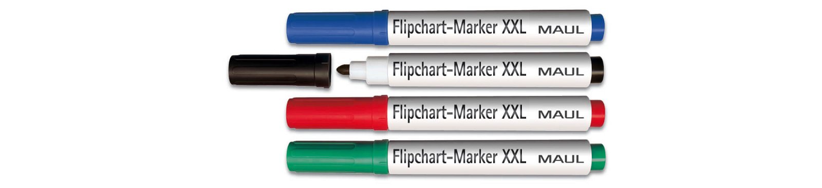 Flipchart-Marker-Set XXL, Rundspitze, 4 St./Set, farbig sortiert