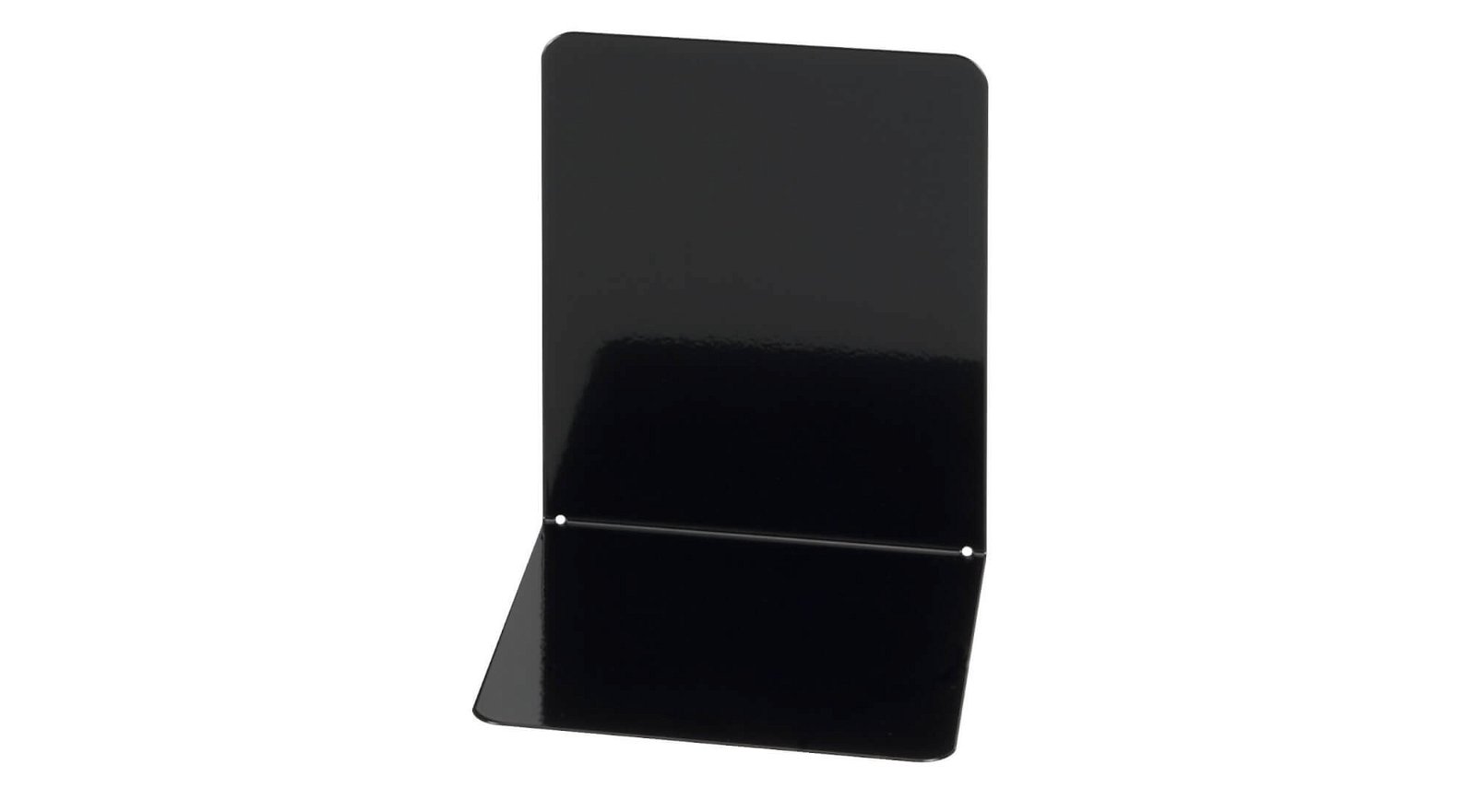 Buchstützen mit Oberflächen- schutz, 14 x 12 x 14 cm, schwarz