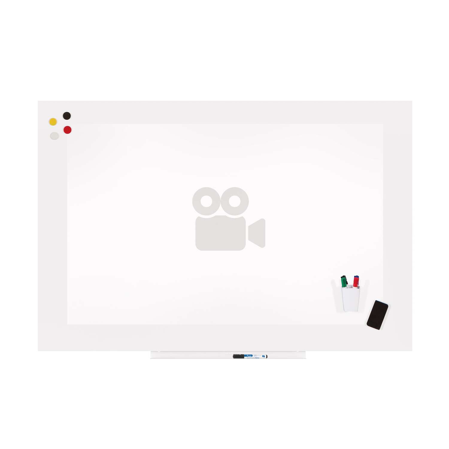 Rocada Whiteboard SKIN MATT 100 x 150 cm weiß