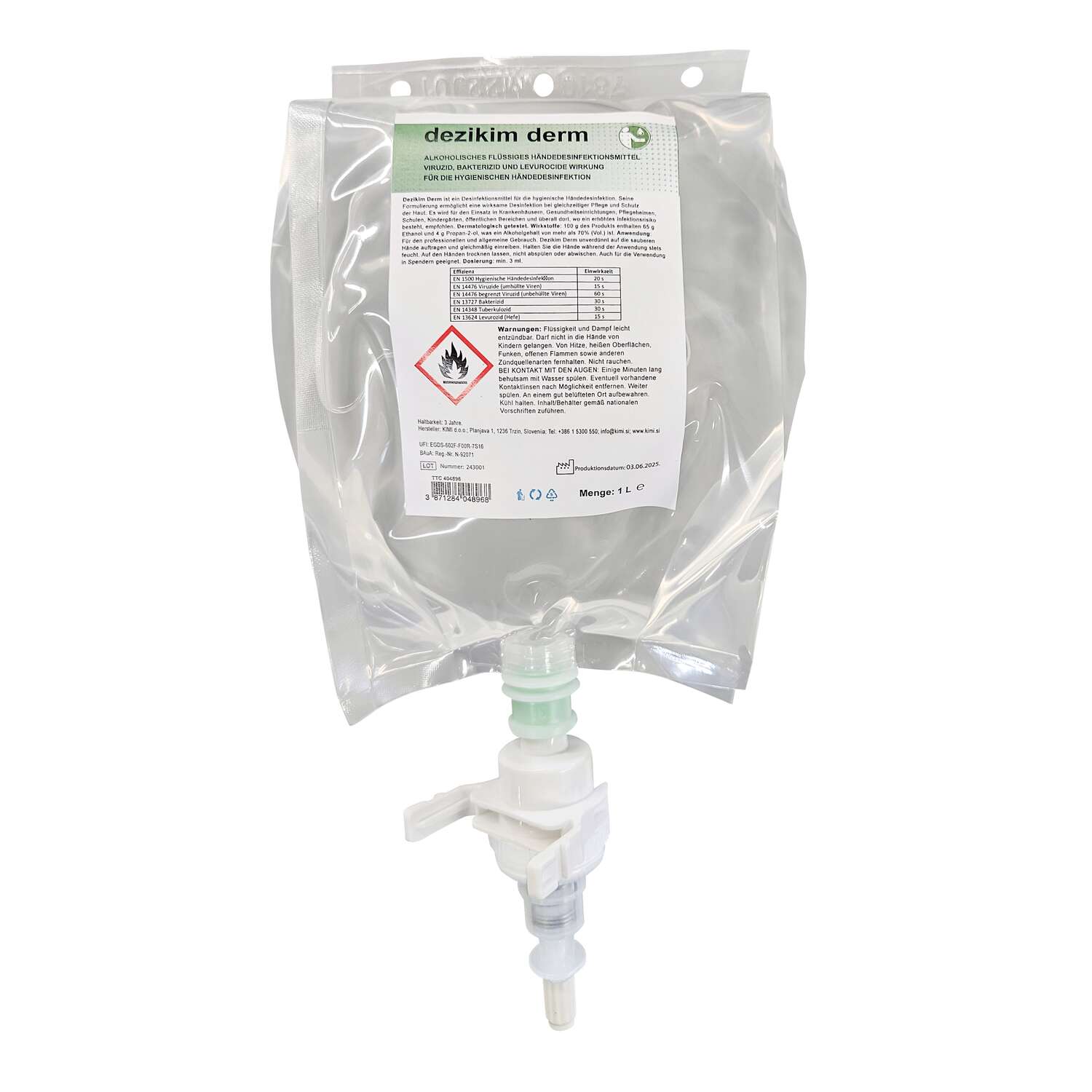 Sanitiser, 1000 ml 6 pcs Sanitiser, 1000 ml 6 pcs