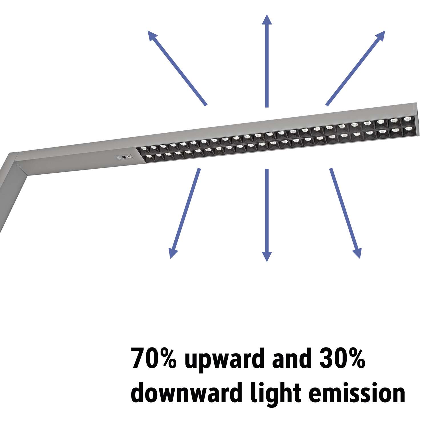 LED-Tischaufbau L. MAULsirius Beweg.-/Lichtsensor col. var.