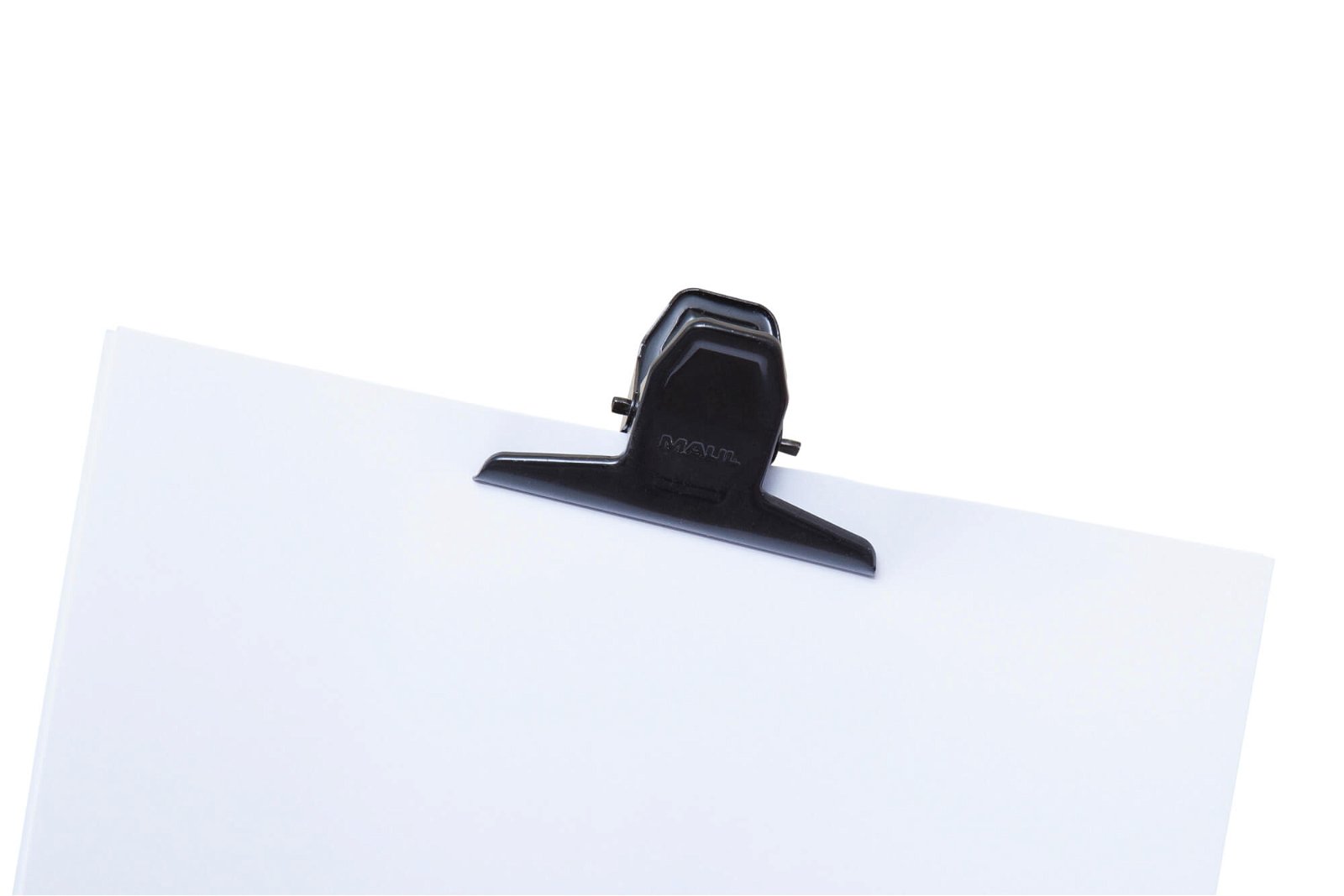 Brief-Klemmer MAULpro, Breite 75 mm, schwarz