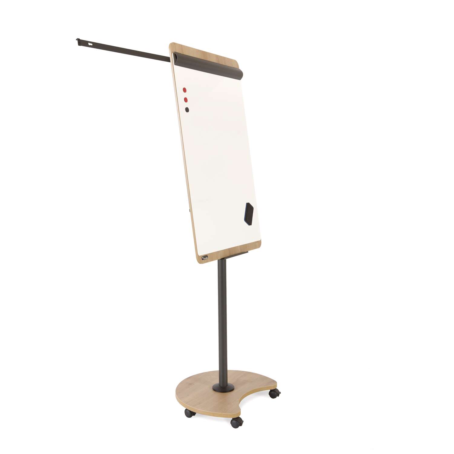 Rocada Flipchart NATURAL 62 x 67 x 200 cm anthrazit eiche