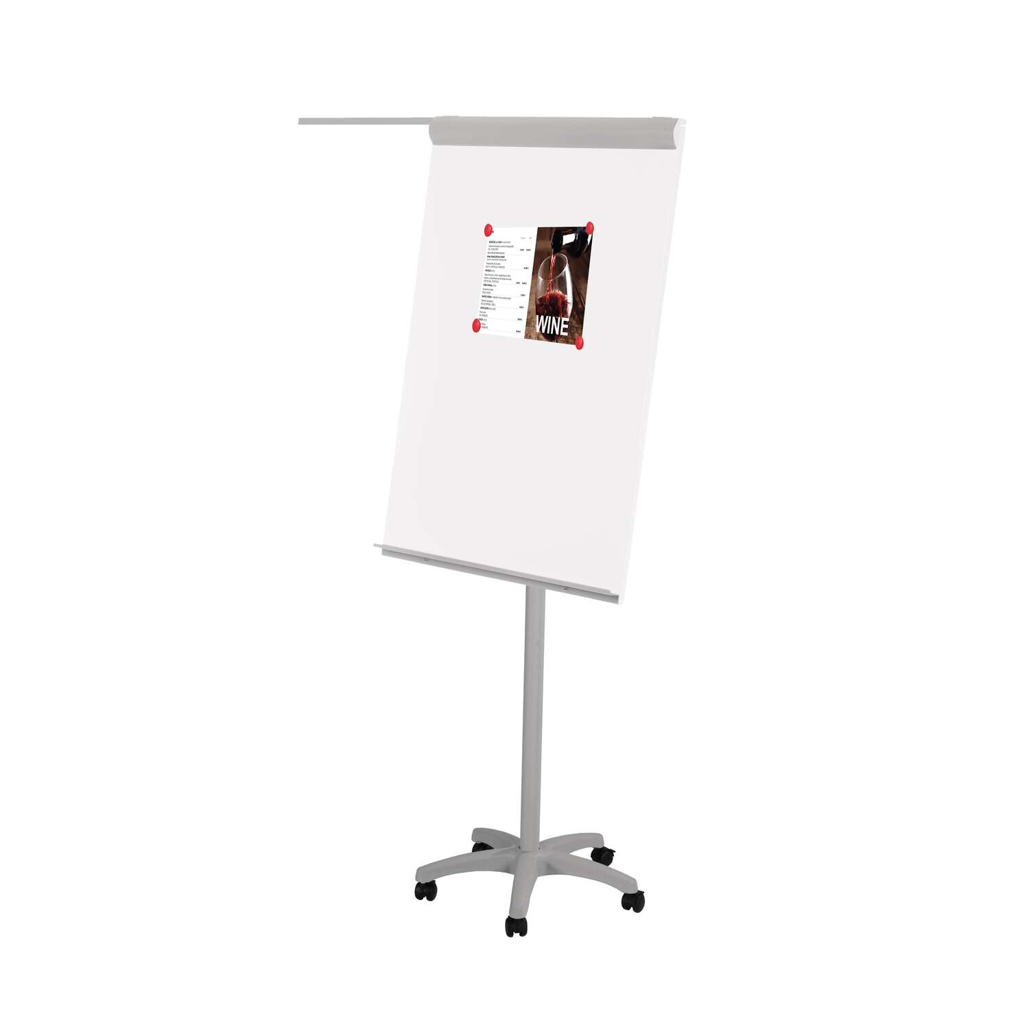 Rocada Flipchart ECONOMY 68 x 186 x 64 cm grau