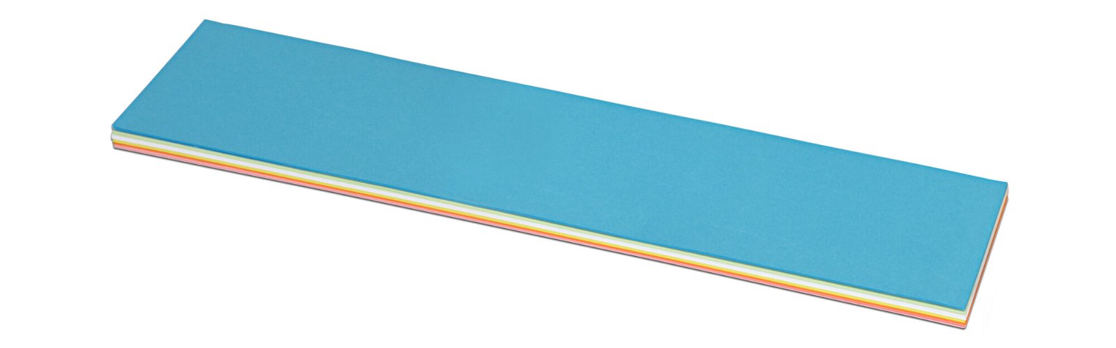Überschriftenstreifen, 9,5 x 42,5 cm, 50 St./Pack, farbig sortiert