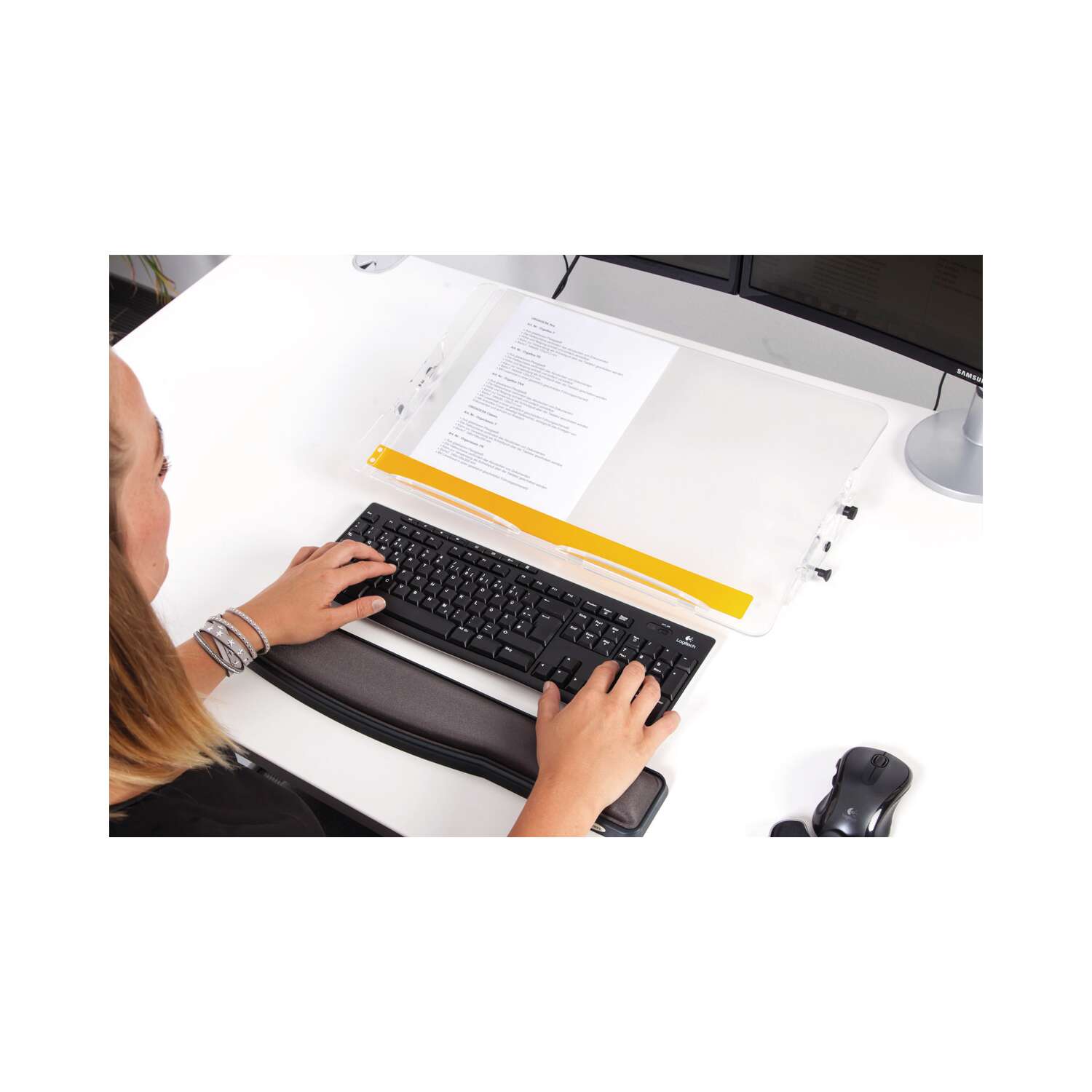 Orgadesk Flex TR, ergonomische documenthouder