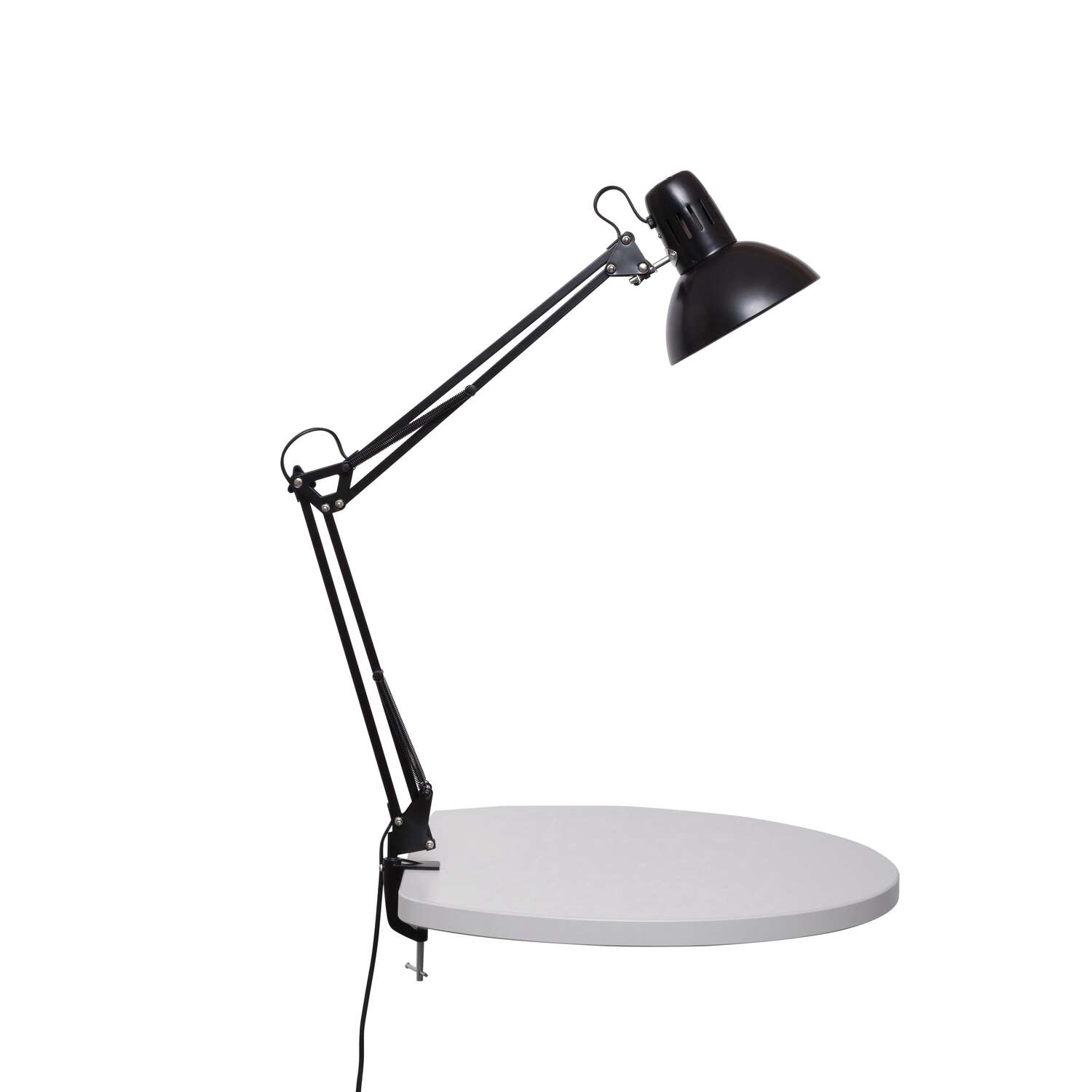 Lampe de bureau LED MAULstudy, pince, ampoule E27 incl.