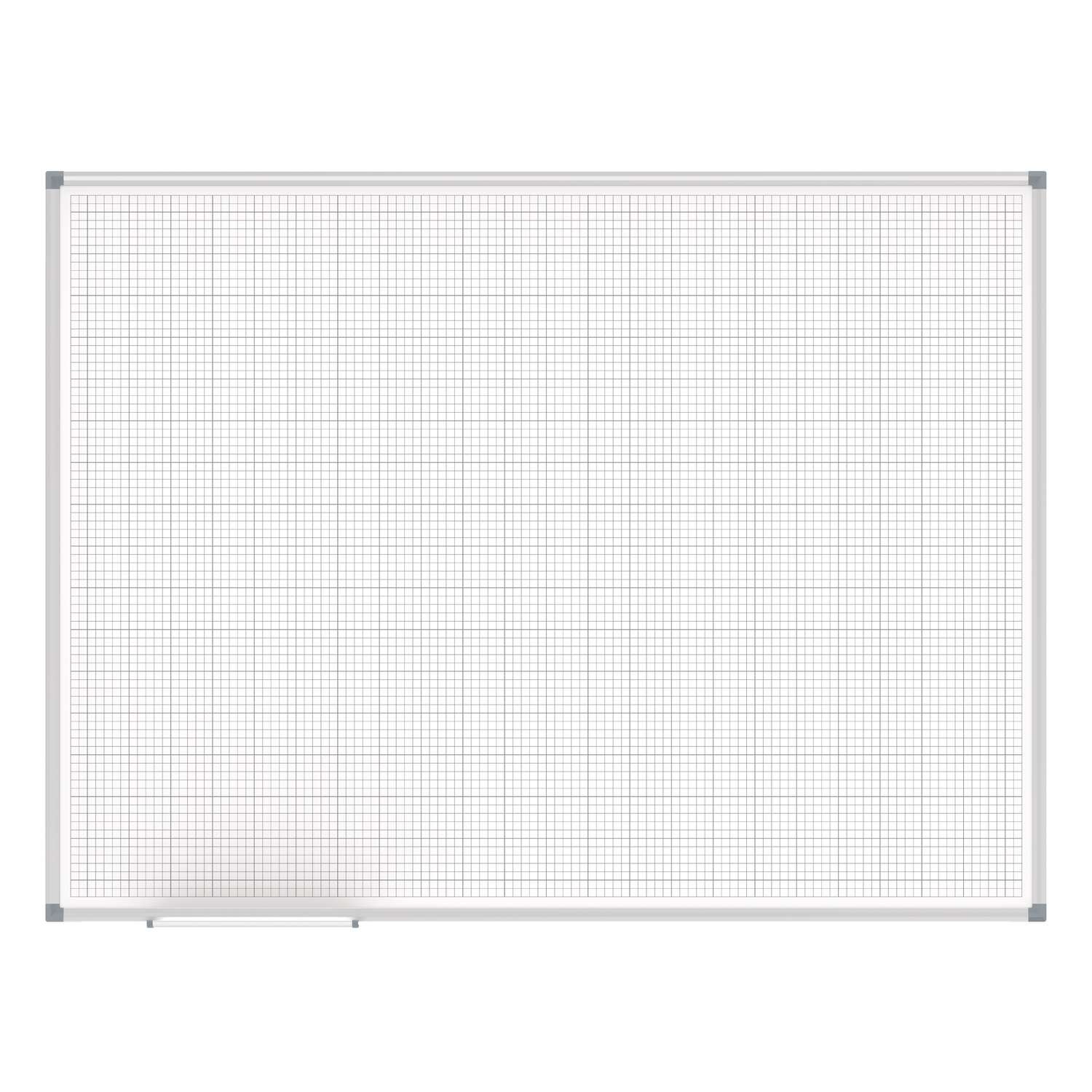 Whiteboard MAULstandard, Raster 10x10 mm, 90x120 cm