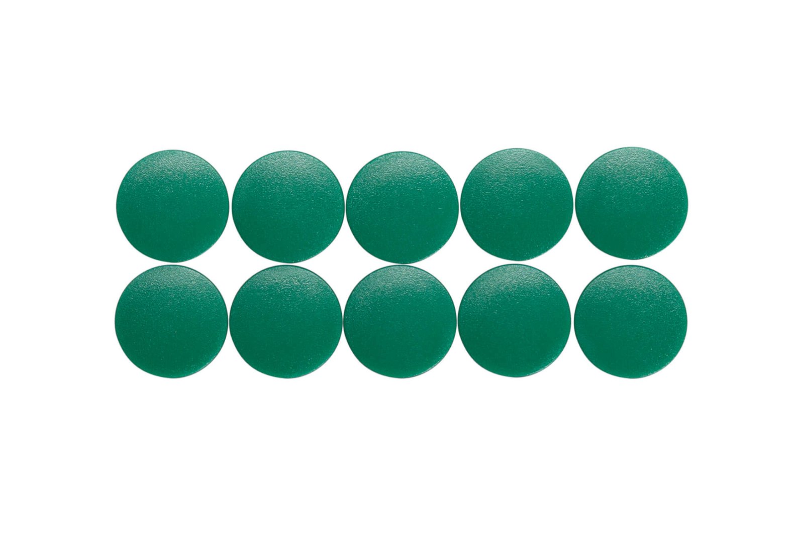 Magnet MAULsolid Ø 20 mm, 0,3 kg Haftkraft, 10 St./Ktn., grün