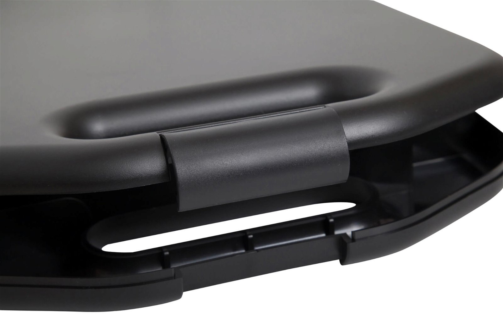 Schreibplatte A4 Kunststoff mit Aufbewahrungsfach, breit, schwarz